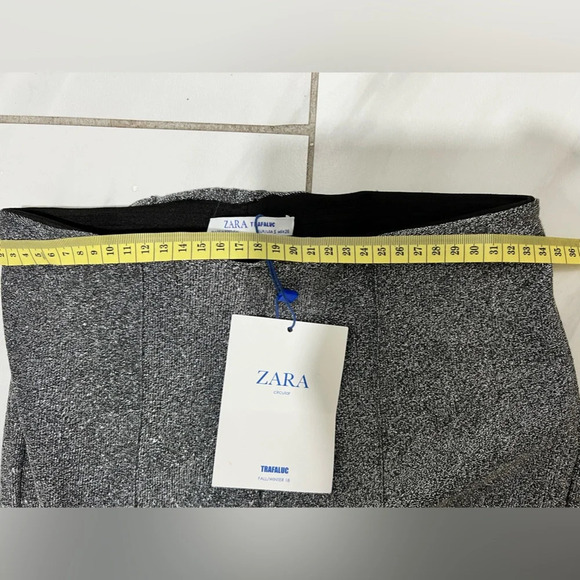 Zara Metallic High-Waisted Pants Size Small - Picture 9 of 9
